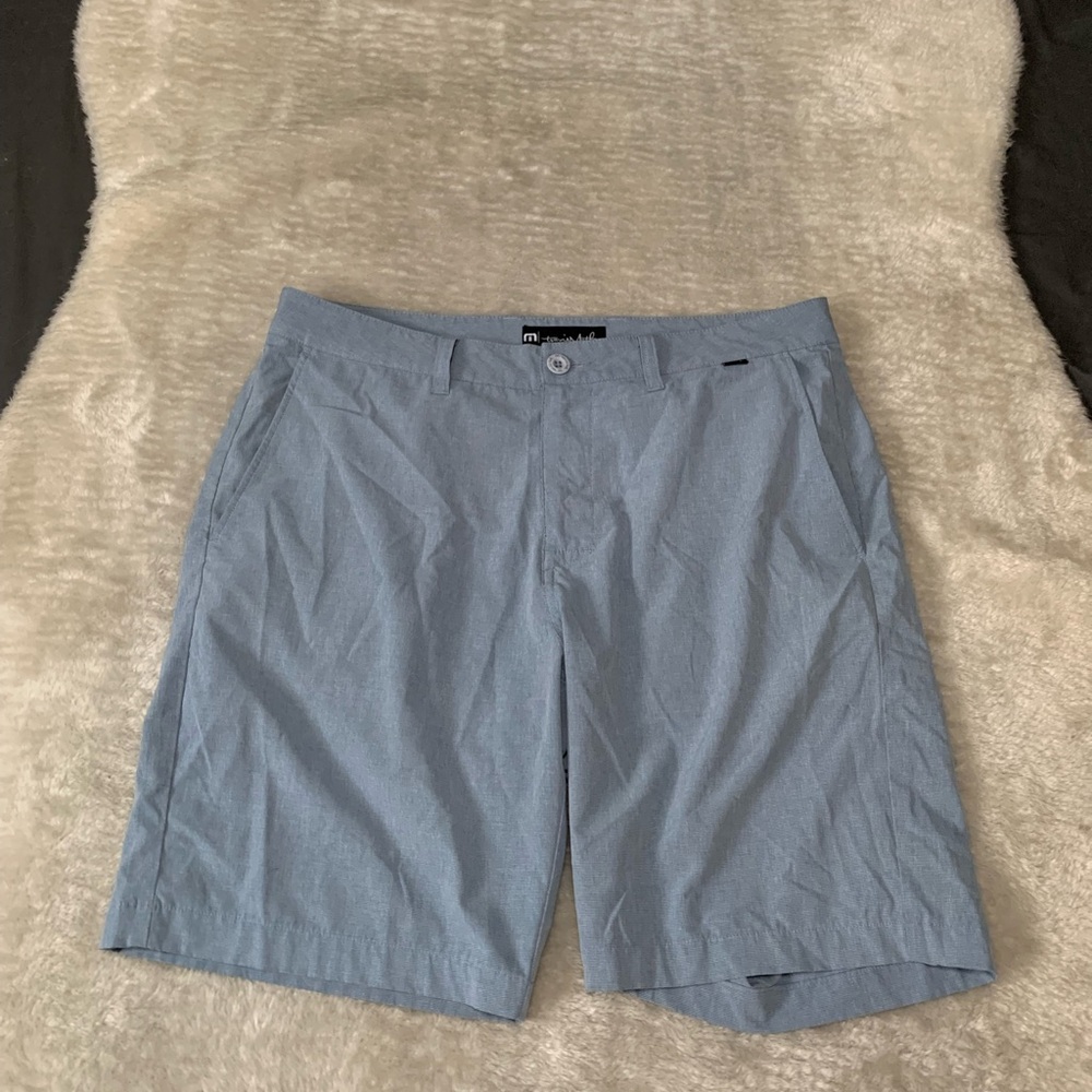 Travis Mathew Mens Blue Golf Shorts Size‎ 34 Bottoms